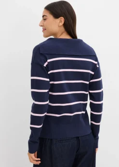 Jersey de punto fino tipo polo
