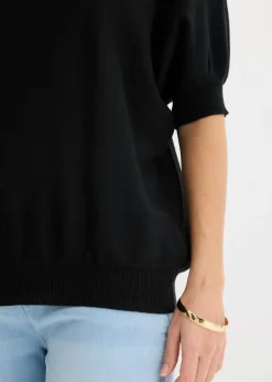 Jersey de punto fino y mezcla de algodón