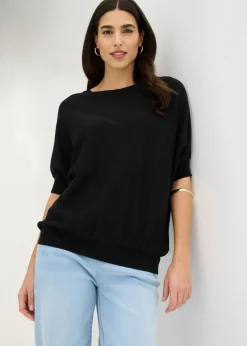 Jersey de punto fino y mezcla de algodón