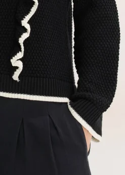 Jersey de punto fino y mezcla de algodón