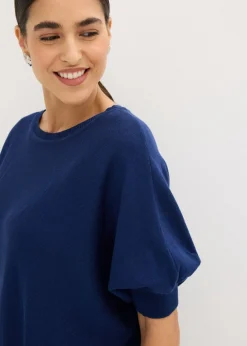 Jersey de punto fino y mezcla de algodón