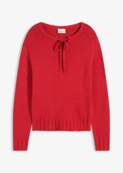 Jersey de punto grueso con cordón