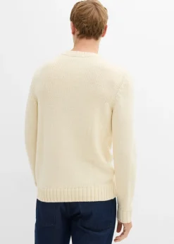 Jersey de punto grueso con patrón trenzado