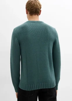 Jersey de punto grueso con patrón trenzado