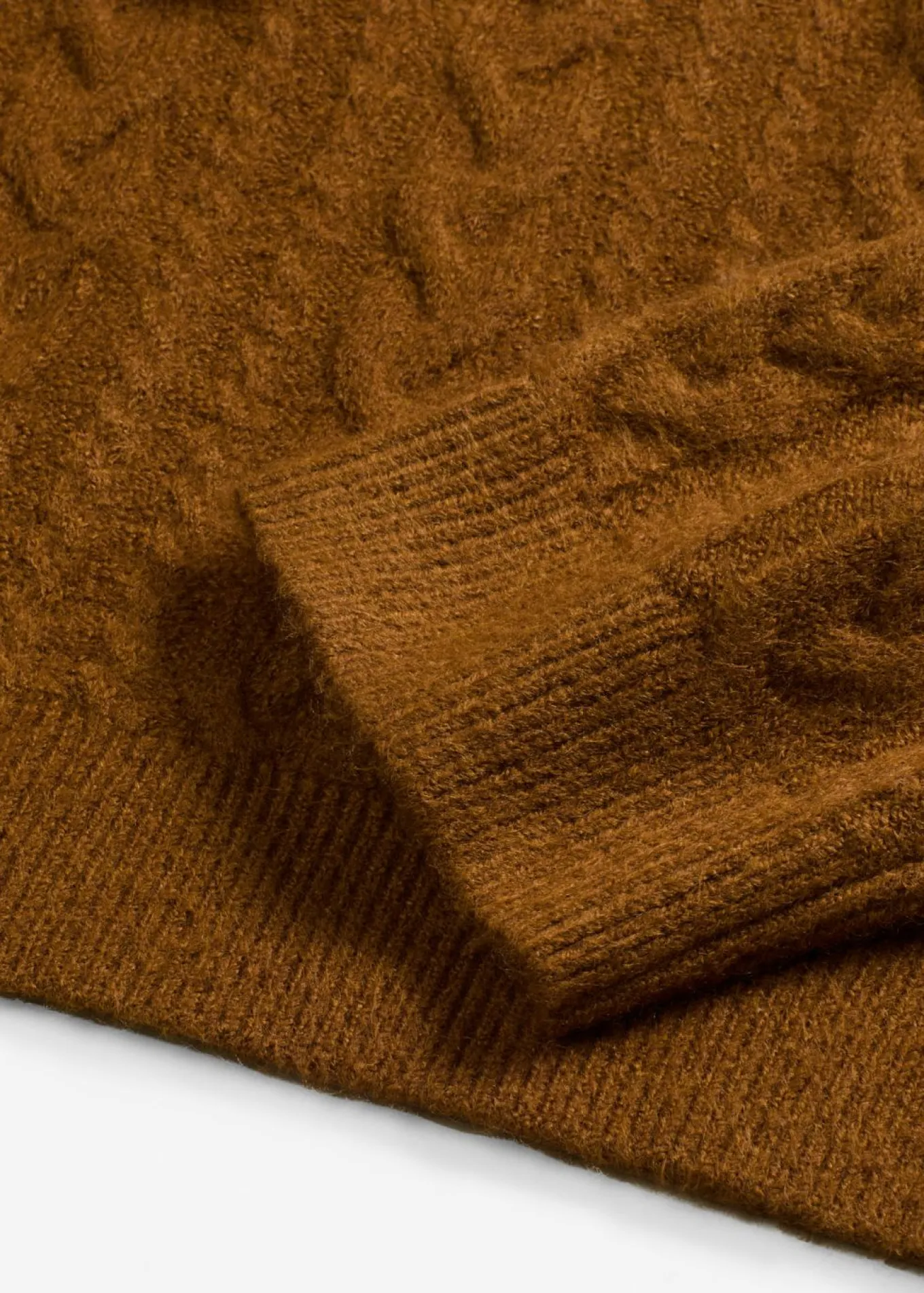 Jersey de punto grueso con capucha