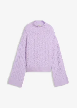 Jersey de punto trenzado