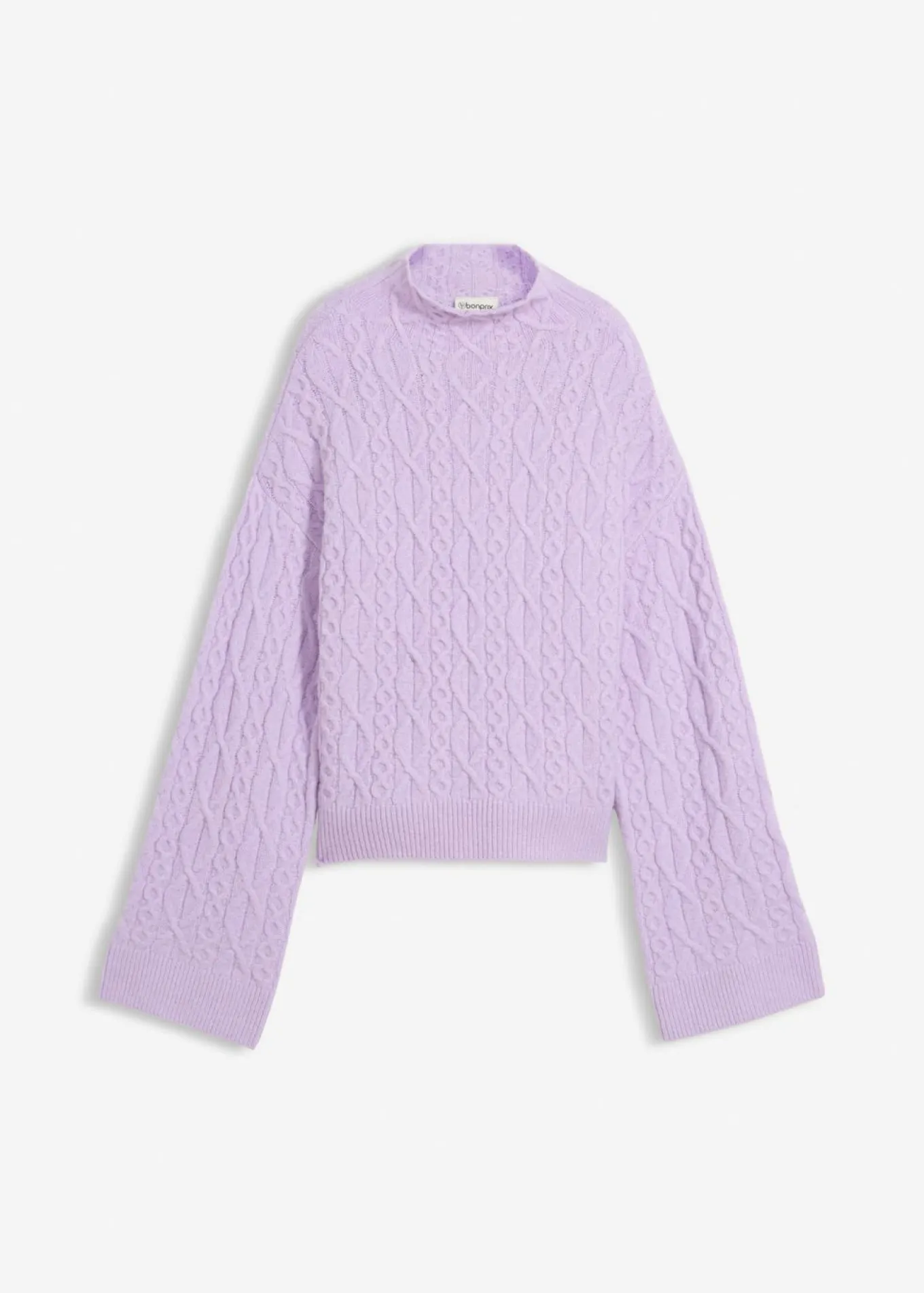 Jersey de punto trenzado