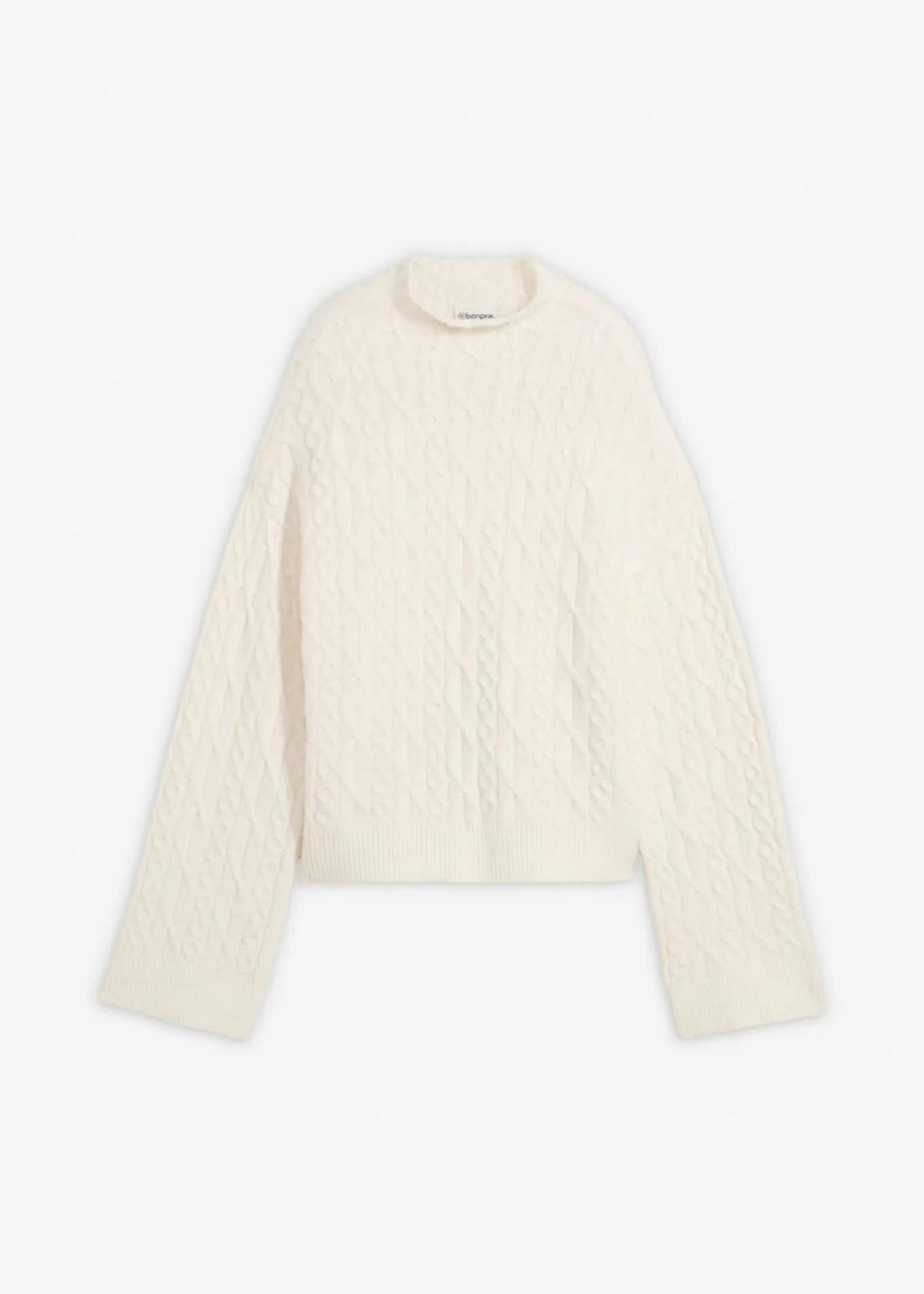 Jersey de punto trenzado