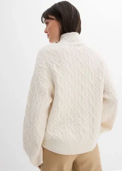 Jersey de punto trenzado