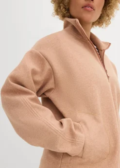 Jersey holgado con aspecto de lana