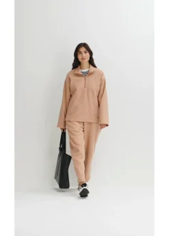 Jersey holgado con aspecto de lana