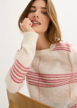 Jersey holgado con contenido de lana y alpaca