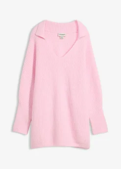 Jersey holgado con cuello tipo polo