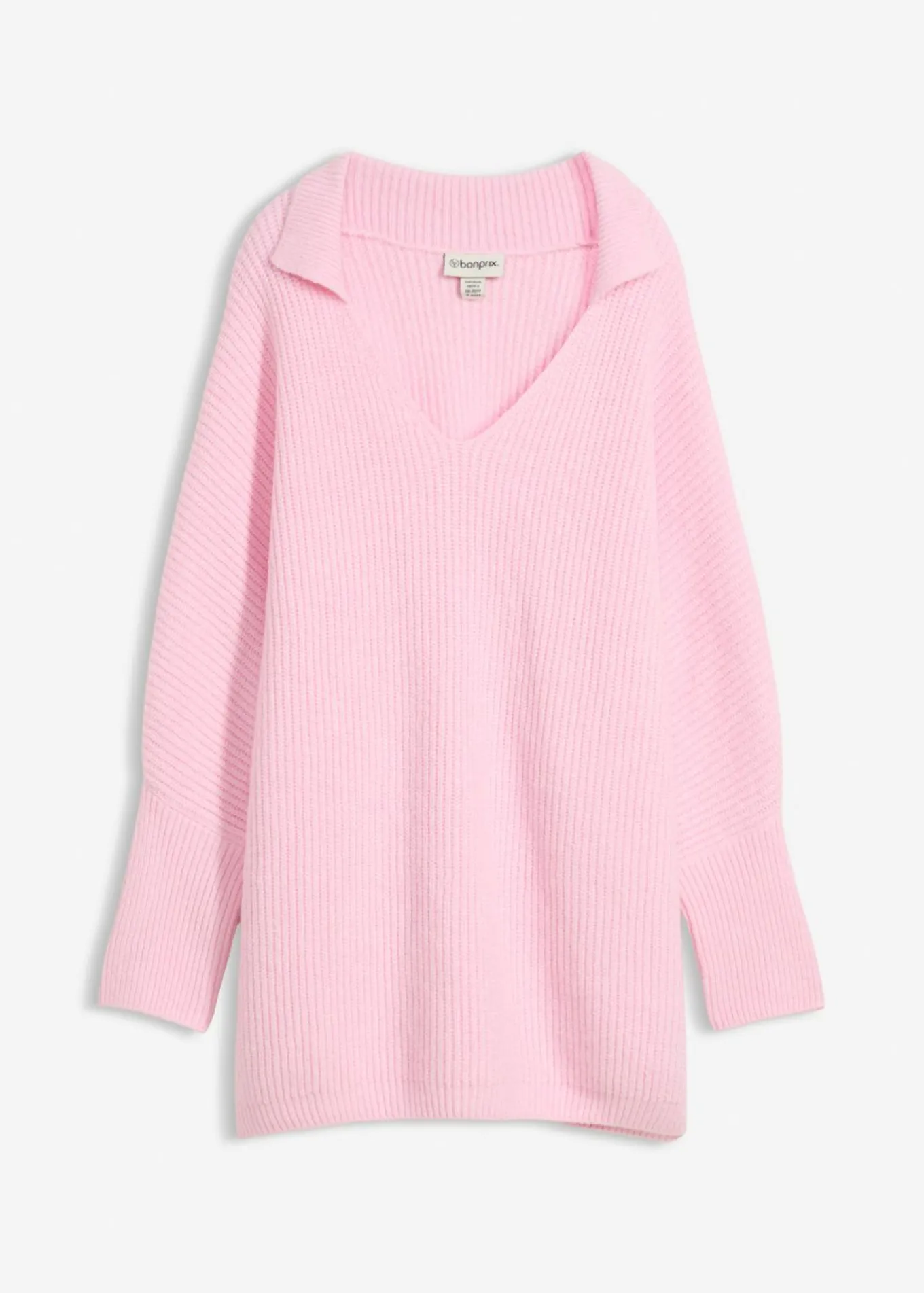 Jersey holgado con cuello tipo polo