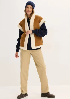 Jersey holgado con patrón trenzado