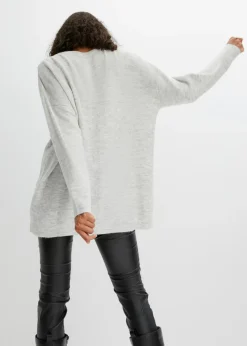 Jersey holgado con patrón trenzado