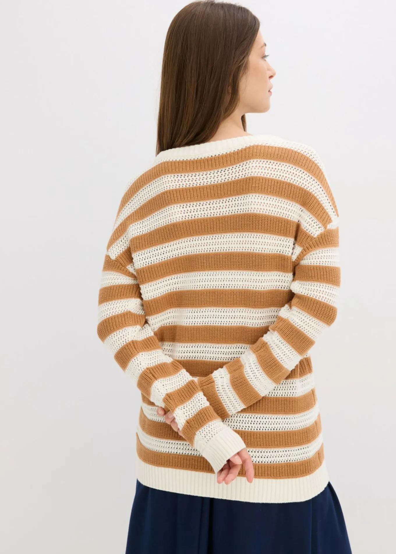 Jersey holgado de algodón puro