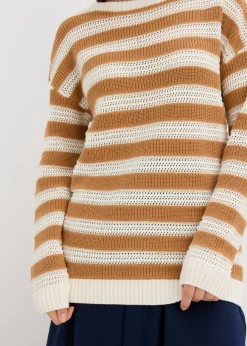 Jersey holgado de algodón puro