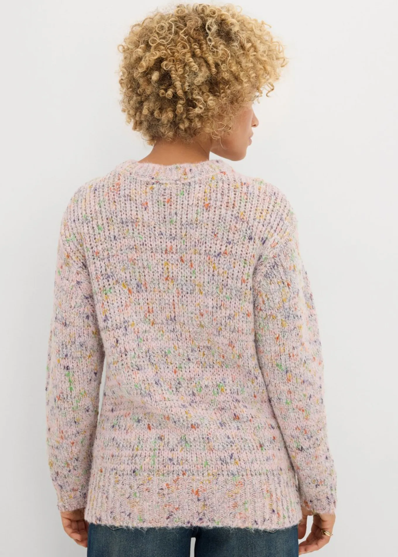 Jersey holgado de hilo espeso
