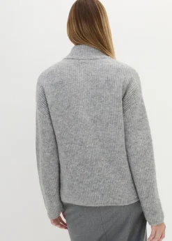 Jersey holgado de lana con alpaca