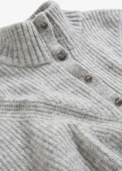 Jersey holgado de lana con alpaca