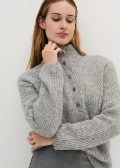Jersey holgado de lana con alpaca