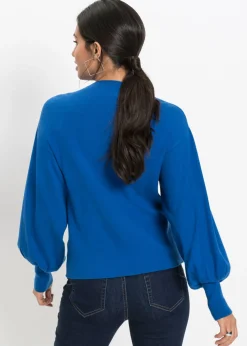 Jersey holgado de mezcla de viscosa