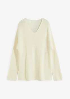 Jersey holgado de mezcla de lana