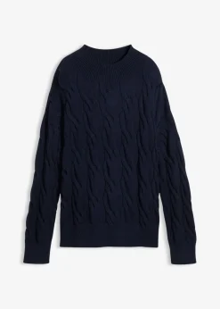 Jersey holgado de mezcla de viscosa suave