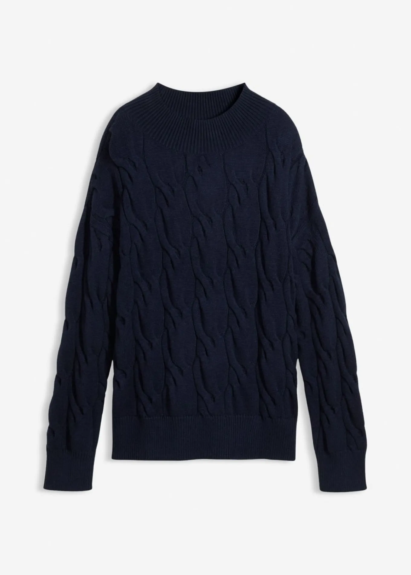 Jersey holgado de mezcla de viscosa suave