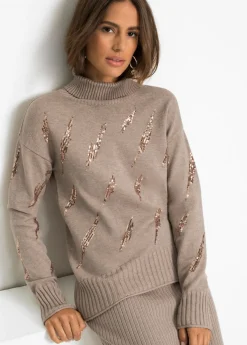 Jersey holgado de mezcla de viscosa suave