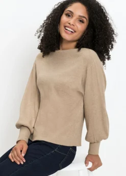 Jersey holgado de mezcla de viscosa