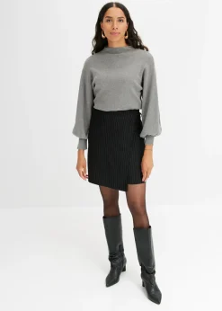 Jersey holgado de mezcla de viscosa