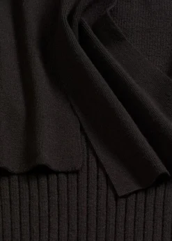 Jersey holgado de mezcla de viscosa suave
