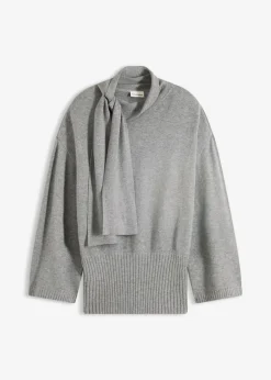 Jersey holgado de mezcla de viscosa suave