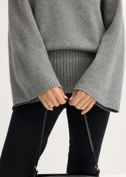 Jersey holgado de mezcla de viscosa suave