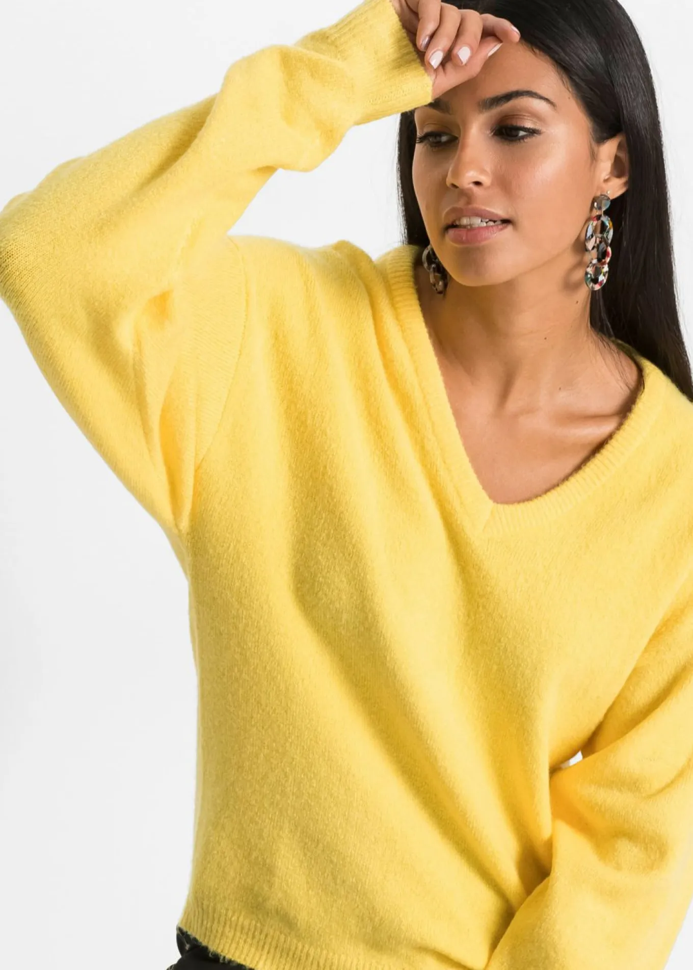 Jersey holgado de punto