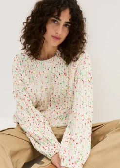 Jersey holgado de punto grueso