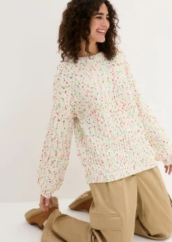 Jersey holgado de punto grueso