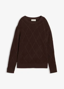 Jersey holgado de punto trenzado
