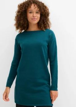 Jersey largo con algodón reciclado