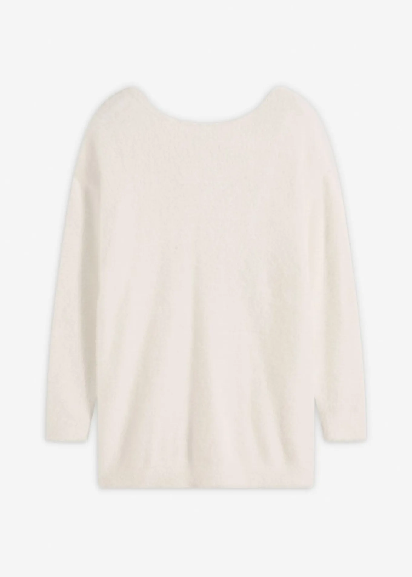 Jersey largo de hilo suave