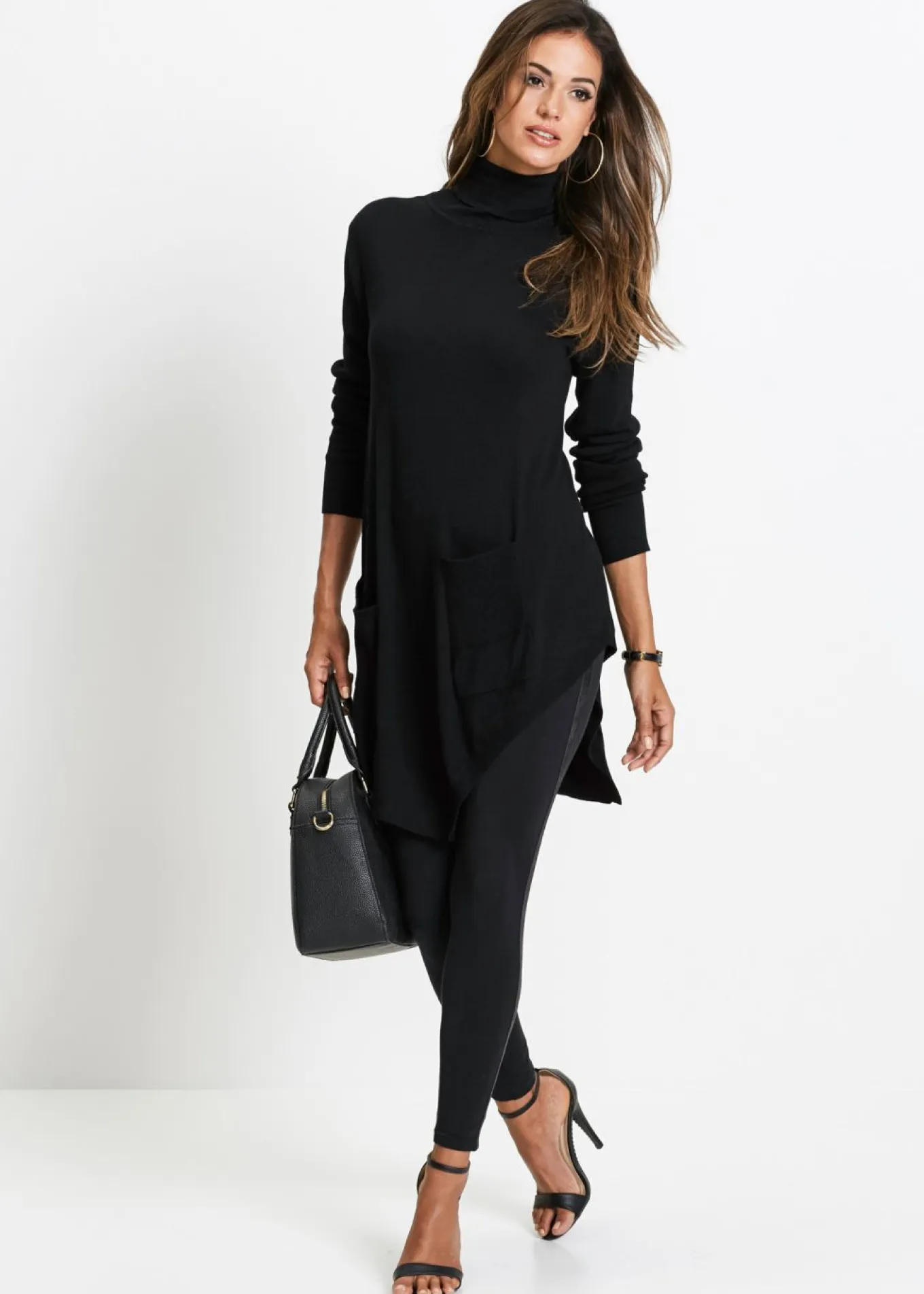 Jersey largo de mezcla de viscosa
