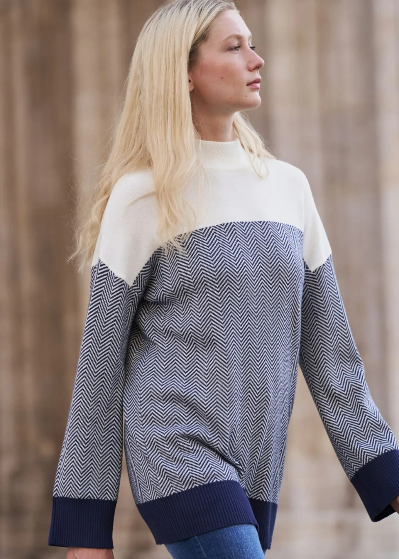 Jersey largo informal