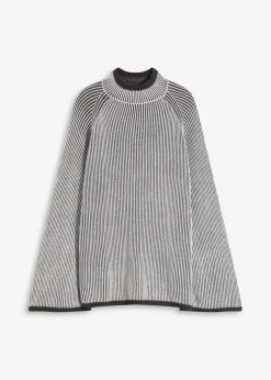 Jersey oversize con cuello alto