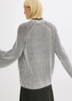 Jersey oversize con cuello alto