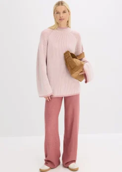 Jersey oversize con cuello alto