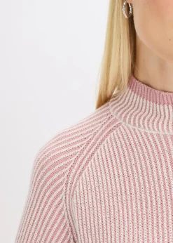 Jersey oversize con cuello alto