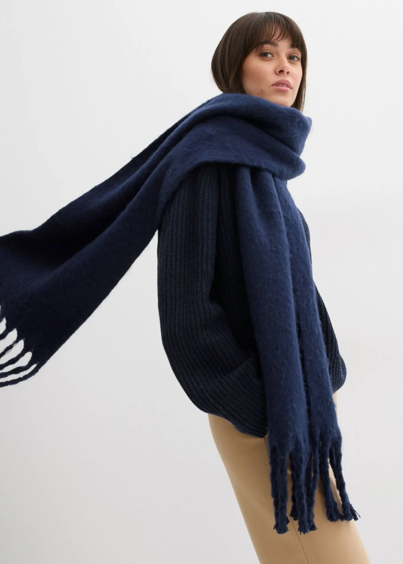 Jersey oversize de canalé