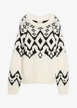 Jersey oversize de estilo noruego